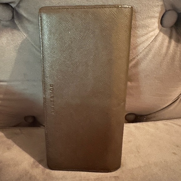 Burberry Bifold Long Wallet Nova Check Dark Brown good condition - Picture 5 of 16